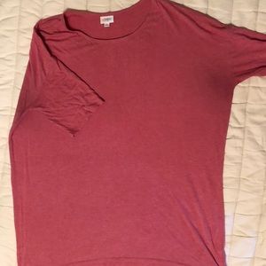 Lularoe Solid pink Irma